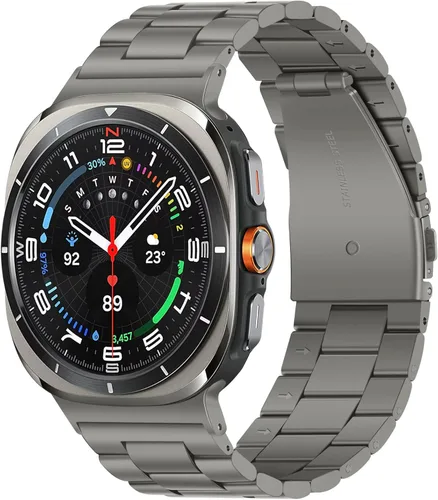 Miniatura 27 de Anlinser - Correas sin huecos compatibles con Samsung Galaxy Watch 7/6/5/4/FE Band 44mm 40mm/Watch 6 Classic Band 47mm 43mm/Watch 5 Pro 45mm/Watch 4