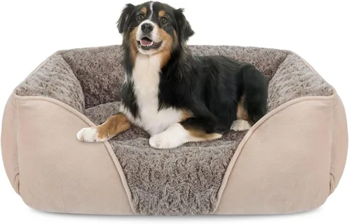 Miniatura 16 de INVENHO Cama XXL para perros grandes, medianos y pequeños, cama rectangular lavable para perro, cama ortopédica para perros, cama suave y relajante