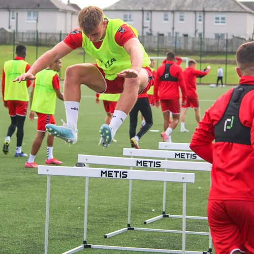 Miniatura 6 de METIS Alloy Hurdles - Equipo de pista y campo ajustable de alta calidad para atletas jóvenes y mayores Disponible en paquetes de 1, 5 o 10 Paquete