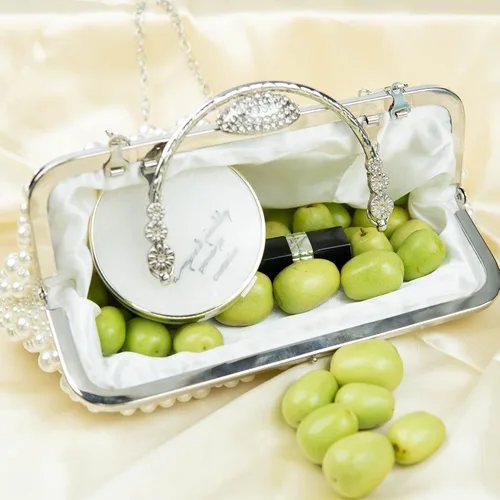 Miniatura 7 de Bolso de noche Pearl Clutch Bolso de boda GIfts para mujer