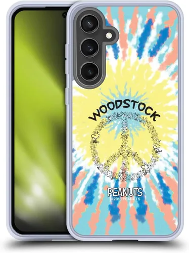 Miniatura 125 de Head Case Designs Funda de gel Woodstock 50th con licencia oficial de Peanuts Snoopy Guitar 1969 [protección de grado militar] compatible