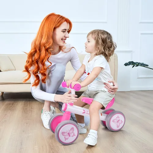 Miniatura 6 de Bicicleta de equilibrio para bebés de 1 año, bicicleta para niñas de un año, regalo de cumpleaños para niñas de 1 a 3 años, primera bicicleta sin