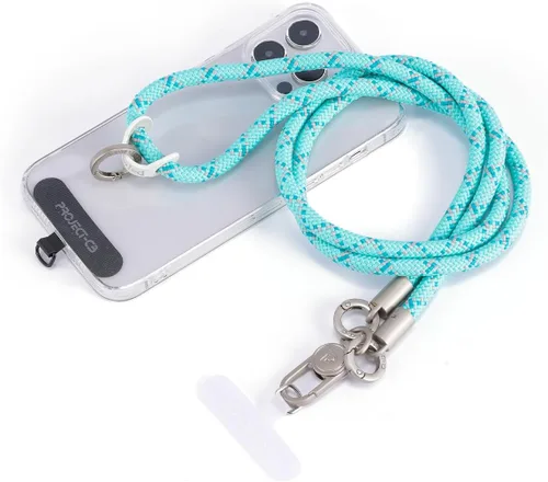 Miniatura 11 de 1 cordón para teléfono, 2 lengüetas para teléfono, cordones para teléfono celular alrededor del cuello, cordón de cuerda, correa universal ajustable