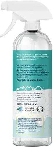 Miniatura 3 de MOMREMEDY Spray de limpieza multiusos de peróxido de hidrógeno Limpiador multiusos para el hogar Quitamanchas de tela y lavandería Para todas