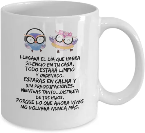 Miniatura 2 de Regalo para mamá y papa Taza de café para hijo oh hija Regalo para navidad, graduados, profesionales y estudiantes Vaso con afirmaciones