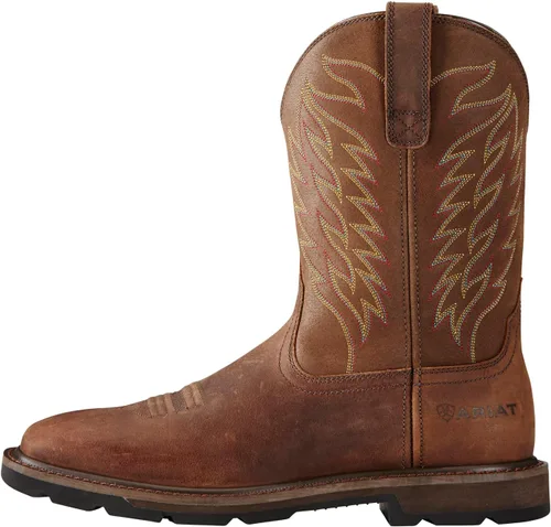 Miniatura 2 de ARIAT Mens Groundbreaker Wide Square Toe Work Boot