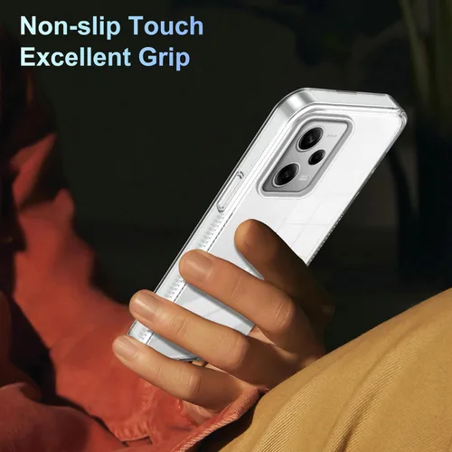 Miniatura 7 de Funda para Xiaomi Redmi Note 12 Pro Compatible con Xiaomi Redmi Note 12 Pro Phone Case Cover HRFH-GT Blanco