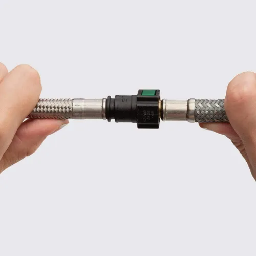 Miniatura 7 de 88624000 Pieza de repuesto para manguera de grifo de cocina Hansgrohe para manguera de spray extraíble 95507000 95506000, 59 pulgadas de longitud
