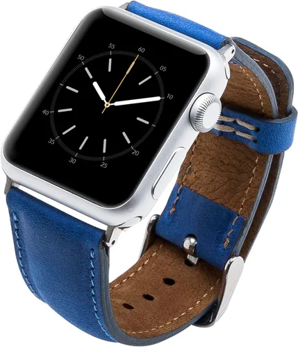 Miniatura 12 de Tuscany - Correa de reloj de cuero prémium para Apple Watch Series 11, 10, 1.654 in, Series 9, 8, 7, 6, 5, 4, 3 y SE 3/2/1 de 1.614 pulgadas, 1.575