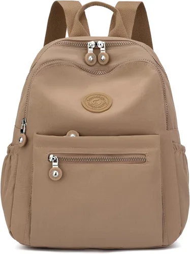 Miniatura 18 de Tanweibago Mini mochilas de nailon para mujer, mochilas pequeñas de 11L para mujer, mochila ligera casual para mujer, mochila de viaje de compras