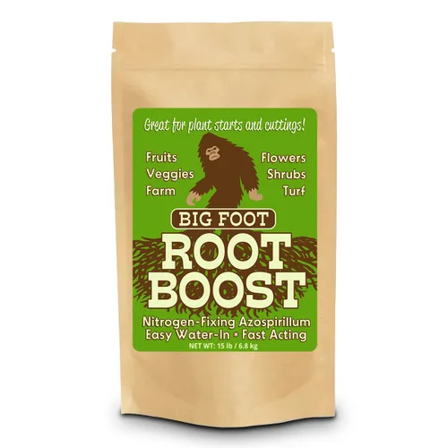 Miniatura 15 de Big Foot Polvo soluble en agua probiótico para plantas establecidas y trasplantes – Cultiva el tamaño de la raíz, aumenta el nitrógeno, cultiva