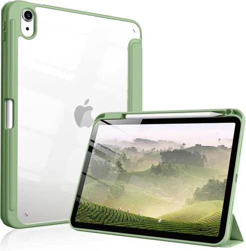Miniatura 17 de Funda para iPad (A16) de 11ª generación de 11 pulgadas 2025, funda para iPad de 10.9 pulgadas 2022 con soporte para lápices, funda a prueba