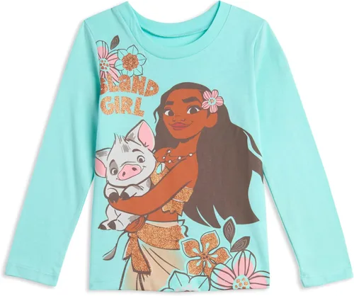 Miniatura 3 de Disney Moana - Paquete de 2 camisetas de bebé a niño pequeño