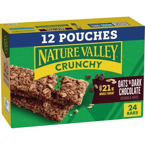 Miniatura 5 de Nature Valley Barras de granola crujientes, Apple Crisp, caja de edición limitada, 12 barras, 8.94 oz (6 bolsas)