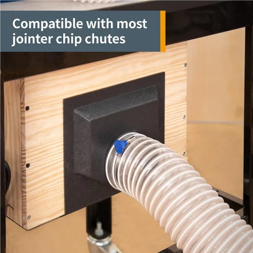 Miniatura 3 de POWERTEC 70102 8-1/2-Inch Jointer Dust Hood, 8-1/2-Inch by 10-1/4-Inch by 4 Inch