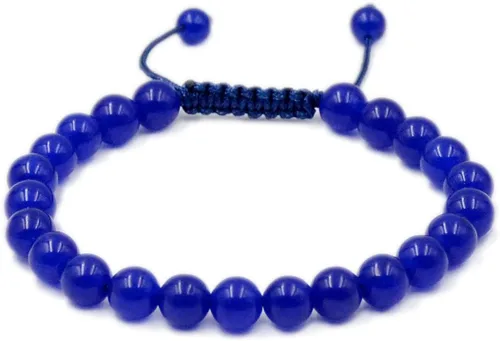 Miniatura 26 de AD Beads Pulseras de piedras preciosas unisex de 0.315 pulgadas (0.315 in), macramé curativo ajustable de 7 a 9 pulgadas Usa esta pulsera