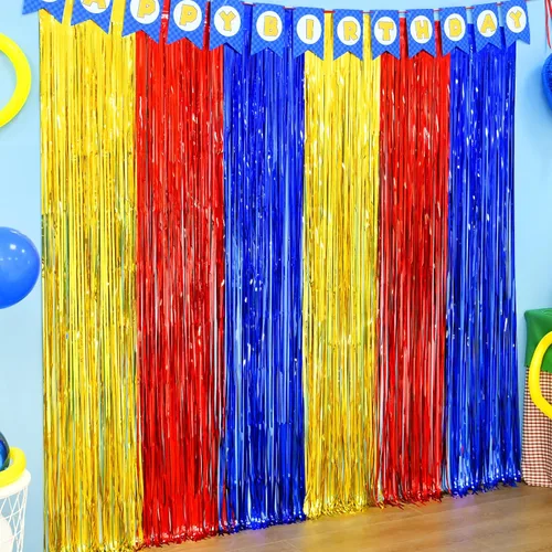 LOLStar Decoraciones de fiesta de cumpleaños con temática de erizo, paquete de 2 suministros de fiesta de animales de dibujos animados dorados,