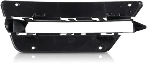 Miniatura 2 de KarParts360 Para Mercedes-Benz C250/C300/C350 Cubierta de luz antiniebla 2012 2013 2014 Lado del conductor exterior Textura negra