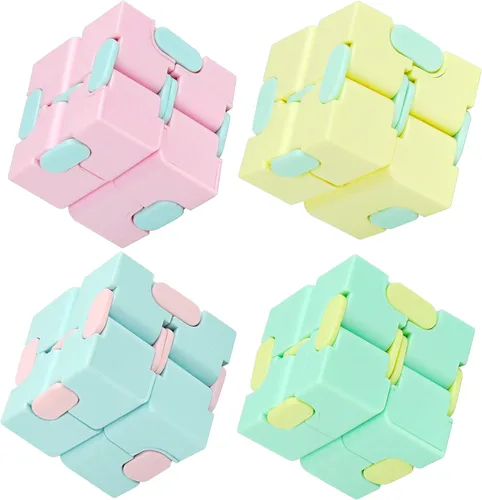 Miniatura 26 de Infinitycube - Infinitycube - Juguete antiestrés único de teñido anudado para niños y adultos, juguete relajante de mano para aliviar el estrés