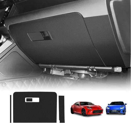 Miniatura 5 de KUNGKIC Adhesivos para guantera Toyota GR86 Subaru BRZ 2021 2022 2023 2024 2025 Adhesivos de guantera 9002 Color de gamuza italiana Adhesivos