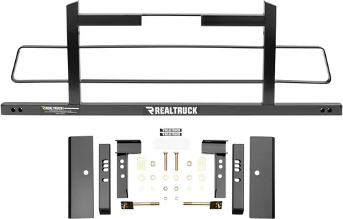 Miniatura 8 de Kit de hardware RealTruck BACKRACK para uso con tapa de remolque de perfil bajo, negro, sin perforación 40120 Compatible con Chevrolet/GMC