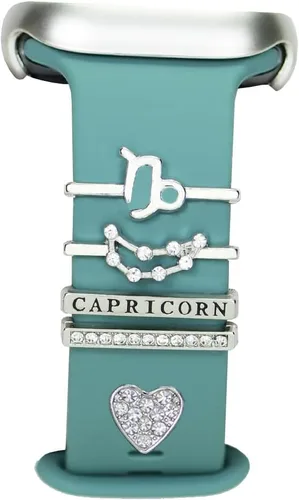 Miniatura 7 de Abalorios de Correa de Reloj Decorativos de 12 Constelaciones para Mujeres Compatibles con Apple Watch de 38 mm, 40 mm, 41 mm, 42 mm, 44 mm, 45 mm