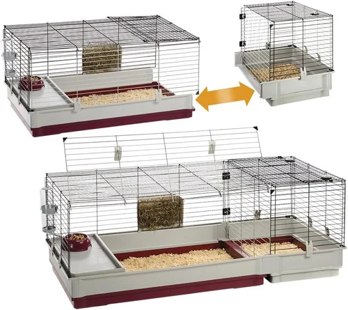 Miniatura 8 de Jaula para conejos. De Ferplast