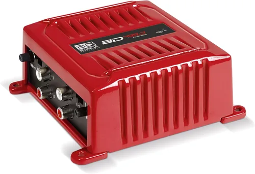 Miniatura 7 de Banda Audioparts BD400.4RED Amplificador de audio para coche de rango completo de cuatro canales 4 x 100 vatios Rms de 4 ohmios puenteado