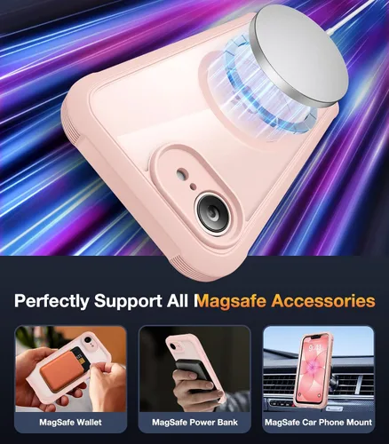 Miniatura 173 de Diaclara Funda diseñada para iPhone 16, mejorada [protección completa de la cámara], carcasa resistente de cuerpo completo con protector de pantalla