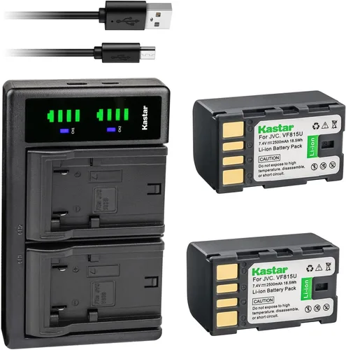 Miniatura 5 de Kastar Reemplazo del cargador de batería USB LTD2 para JVC BN-VF808 BN-VF808U BN-VF815 BN-VF815U BN-VF915 BN-VF915U BN-VF823 BN-VF823U BN-VF923U