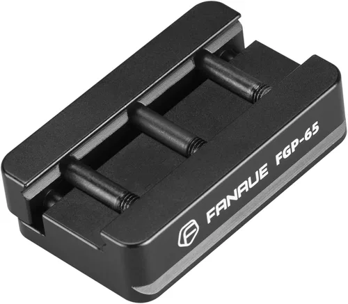 FANAUE FGP-65 Picatinny Arca-Swiss - Placa de riel compatible con ranura antideslizante, aluminio mecanizado CNC, soporte adaptador de cola de