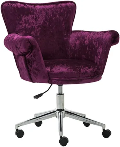 Miniatura 9 de YYDS Silla de estudio para juegos con reposabrazos fijos, silla de computadora para dormitorio y sala de estar, silla giratoria para oficina y Azul