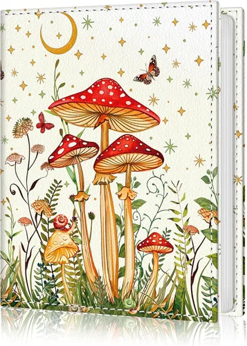 Miniatura 23 de Álbum de fotos de 4 x 6, 56 bolsillos, pequeño libro de imágenes de tortuga marina, mini álbum de fotos de piel sintética personalizado de gran