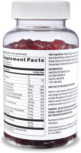 Miniatura 3 de Marca de Amazon: Multivitamina para adultos Solimo.