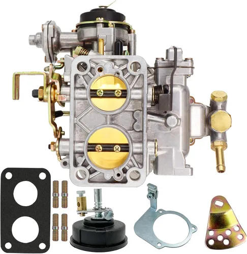 Miniatura 8 de NENKUTEN Nuevo Carburador 2 Barriles para Weber 32/36 DGV DGEV Estrangulador eléctrico 32x36 para Toyota Pickup Celica Corona 20R 22R Holley Mazda
