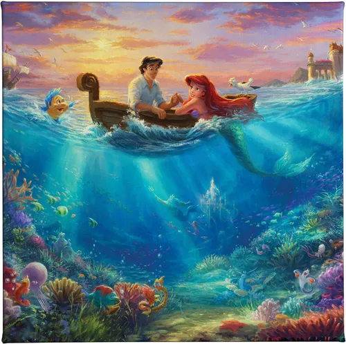 Miniatura 10 de Lona envuelta, de la galería de La Sirenita de Thomas Kinkade