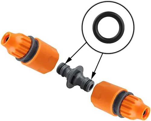 Miniatura 4 de PAGOW Paquete de 50 juntas tóricas de repuesto para arandela a presión eléctrica de 1/4 pulgada, 3/8 pulgadas, acoplador de conexión rápida M22