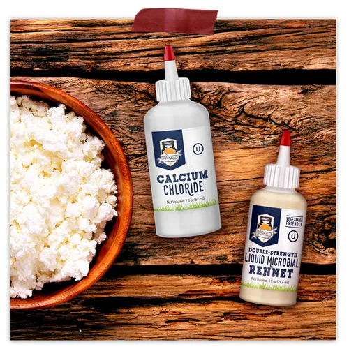 Miniatura 4 de Cuajo microbiano líquido para la fabricación de queso, coagulante vegetariano de la leche - 1 fl oz