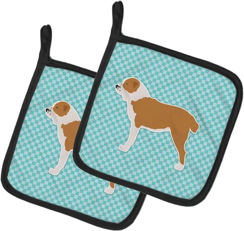 Miniatura 121 de Caroline's Treasures BB3567PTHD - Juego de soportes para ollas de cocina resistentes al calor, almohadillas calientes para cocinar, hornear, Copo