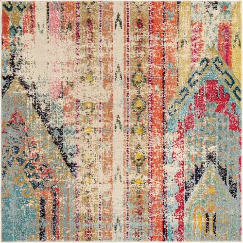Miniatura 2 de Unique Loom Sedona Collection - Alfombra Yosemite (cuadrado de 5 pies 1 pulgada, multicolor)