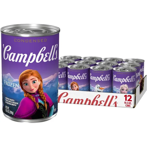 Miniatura 11 de Sopa condensada Campbell’s para niños, pasta Paw Patrol de formas impresionantes con pollo en caldo de pollo, lata de 10.5 onzas (paquete de 12)