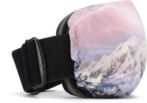 Miniatura 3 de Sunsetbaby Funda protectora para gafas de esquí – Mantén tus lentes limpias y sin arañazos – Regalos para los amantes del esquí Paquete 2