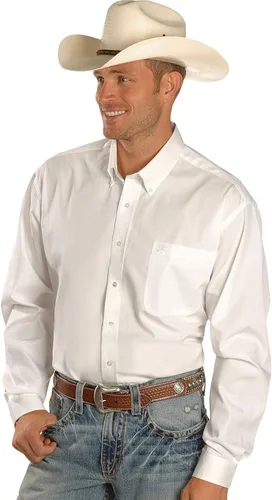 Miniatura 5 de Cinch CInch Solid Dove Gray Button Camisa de manga larga con botones, Gris