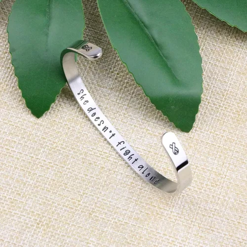 Miniatura 5 de JoycuFF - Pulseras inspiradoras para mujer, con mensaje grabado, regalo de navidad o cumpleaños