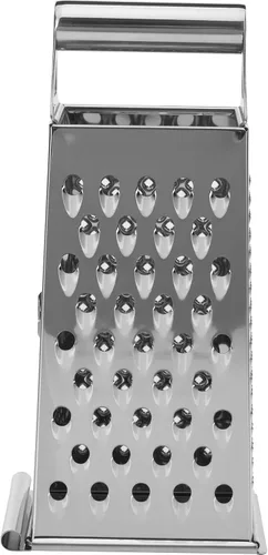 Miniatura 4 de Westmark 11382270 Rallador de acero inoxidable de 4 caras para queso, verduras y más viene con una diapositiva en la parte inferior para cerrar