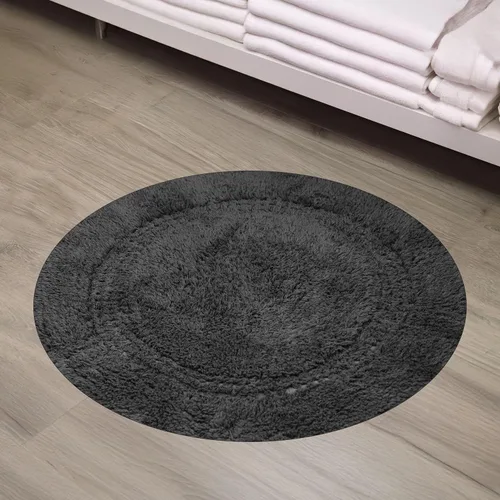 Miniatura 29 de Home Weavers Classy - Juego de alfombras de baño 100 % algodón, decoración de baño, lavable, extrasuave y absorbente, tapete de cocina, juego de Aqua