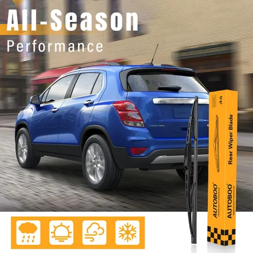 Miniatura 7 de AUTOBOO Repuesto de limpiaparabrisas trasero de 10 pulgadas para Chevrolet Trax 23-13 Jeep Compass Patriot 2017-2007 Ford Escape Focus 07-01 Honda