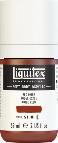 Miniatura 151 de Liquitex Professional Soft Body - Pintura acrílica, botella de 2 onzas (59 ml), blanco titanio Titanio Blanco