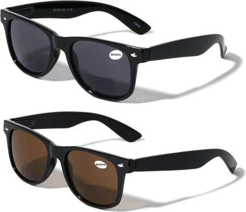 Miniatura 11 de Vision World Eyewear 2 pares de gafas de lectura de lujo - Gafas cómodas, elegantes y simples con aumento