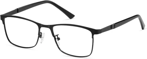Gafas de conducción con bloqueo de luz azul y visión nocturna para hombre, lentes fotocromáticas de metal, lentes para juegos de computadora PT2012